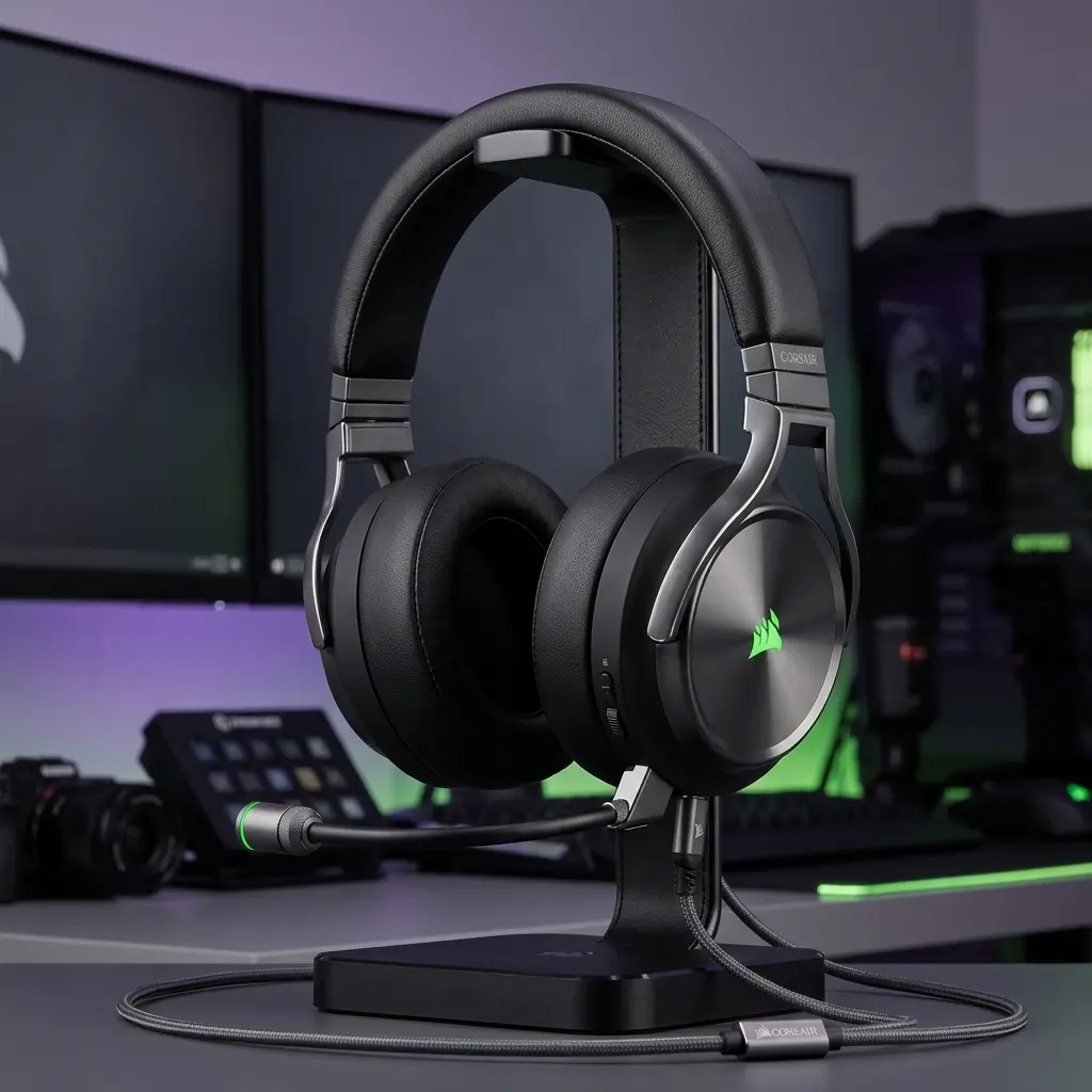 Maduber Corsair Virtuoso RGB Wireless SE gaming headset